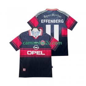 Camisolas de futebol Bayern München Effenberg 11 1999 Retro Equipamento Principal 1997 Manga Curta